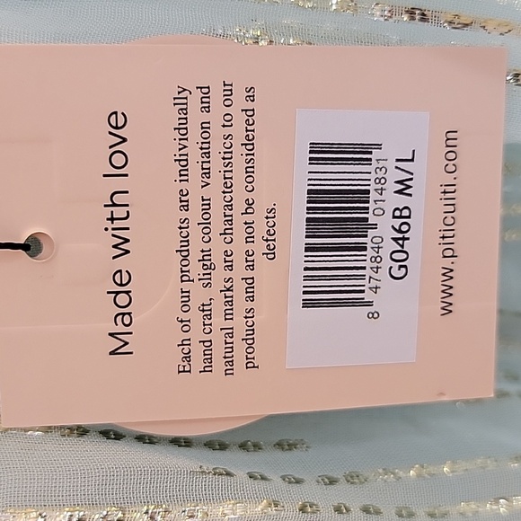 NWT Piti Cuti Cancun Dress I Blue - Picture 6 of 10